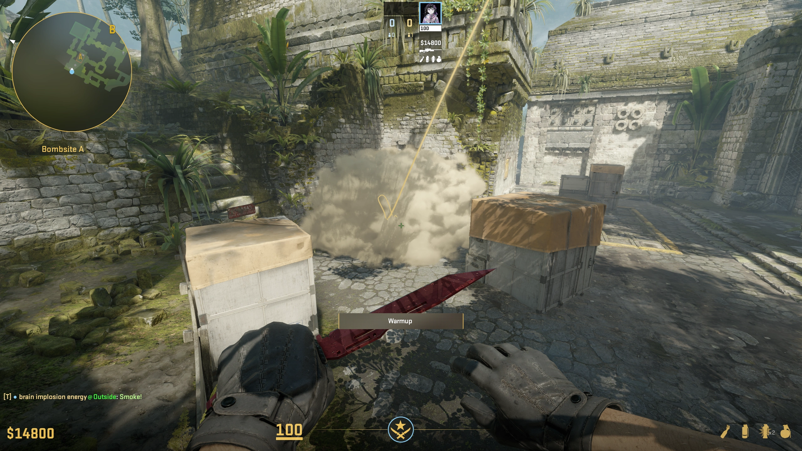 A Temple Smoke